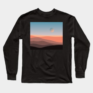 Desert Moon Long Sleeve T-Shirt